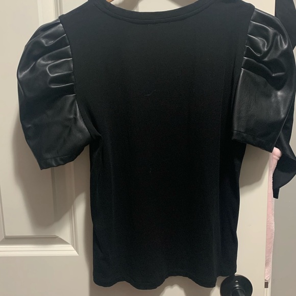 Mittoshop Rock On Puff Sleeve Top - Picture 8 of 8